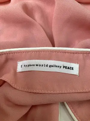 E hyphen world gallery peace/イーハイフンワールドギャラリーピース/シャツ/ブラウス/トップス/ピンク/F