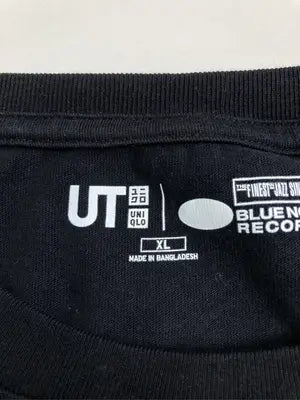 UNIQLO/ユニクロ/Tシャツ/カットソー/トップス/ブラック/XL