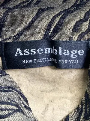 Assemblage/Tシャツ/カットソー/トップス/カーキ