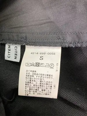 CITEN/シテン/その他パンツ/パンツ/ブラック/S