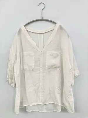 coen/コーエン/シャツ/ブラウス/トップス/ホワイト/F