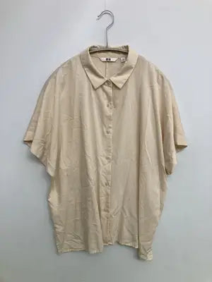 UNIQLO/ユニクロ/シャツ/ブラウス/トップス/アイボリー/M