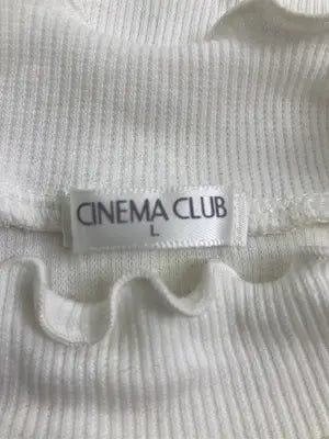 CINEMA CLUB/シネマクラブ/Tシャツ/カットソー/トップス/ホワイト/L