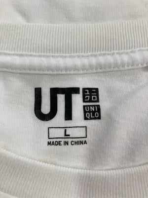 UNIQLO/ユニクロ/Tシャツ/カットソー/トップス/ホワイト/L