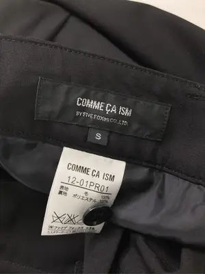 COMME CA ISM/コムサイズム/スラックス/パンツ/ブラック/S