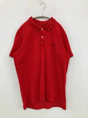 AMERICAN EAGLE/アメリカンイーグル/ポロシャツ/トップス/レッド/M