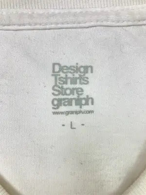 Design Tshirts Store graniph/デザインティーシャツストアーグラニフ/Tシャツ/カットソー/トップス/ホワイト/L