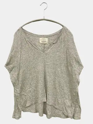 Ungrid/アングリッド/Tシャツ/カットソー/トップス/グレー/F