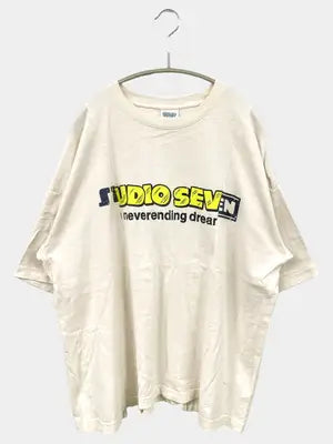 STUDIO SEVEN/スタジオセブン/Tシャツ/カットソー/トップス/アイボリー/L
