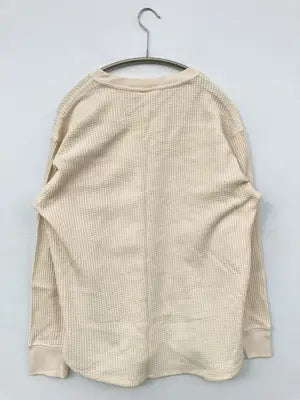 UNIQLO/ユニクロ/Tシャツ/カットソー/トップス/ベージュ/M