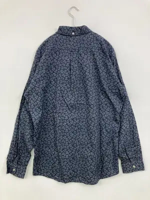 pop/シャツ/ブラウス/トップス/ネイビー/XL