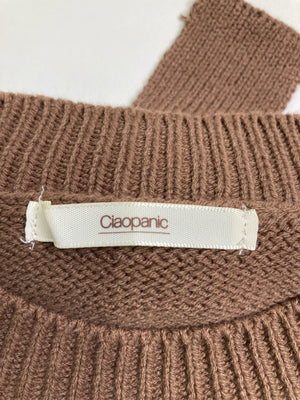 CIAOPANIC/チャオパニック/ニット/セーター/トップス/ブラウン/M