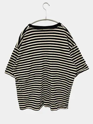niko and .../ニコアンド/Tシャツ/カットソー/トップス/ブラック/M