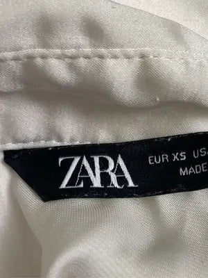 ZARA/ザラ/シャツ/ブラウス/トップス/アイボリー/USA XS
