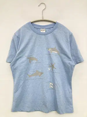 Tシャツ/カットソー/トップス/ブルー/FREE