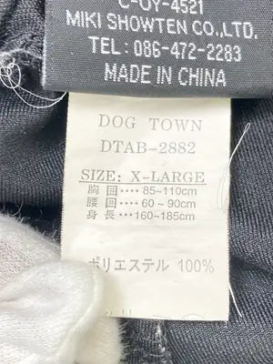 DOG TOWN/ジャージ/トラックパンツ/パンツ/ブラック/X-LARGE