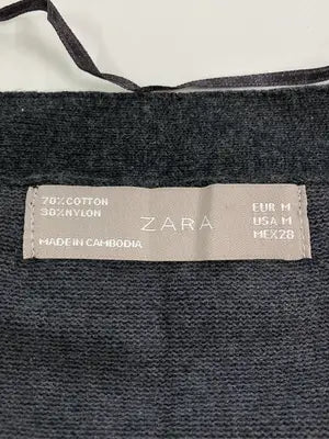 ZARA/ザラ/カーディガン/ボレロ/トップス/グレー/M