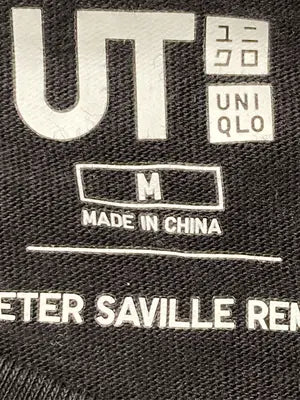 UNIQLO UT/ユニクロユーティー/Tシャツ/カットソー/トップス/ブラック/M