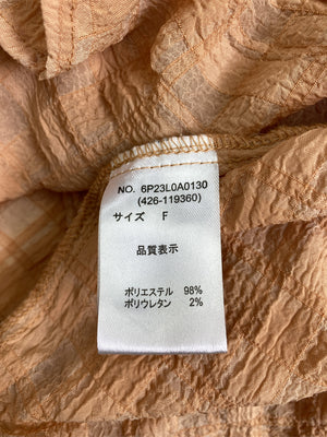 novem/ノヴェム/シャツ/ブラウス/トップス/オレンジ/F