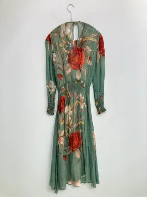 ZARA WOMAN/ザラウーマン/ワンピース/ワンピース/ドレス/グリーン/EUR XS