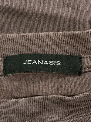 JEANASIS/ジーナシス/Tシャツ/カットソー/トップス/ブラウン/F