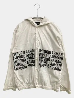 EMPORIO ARMANI/エンポリオアルマーニ/ナイロンジャケット/ジャケット/アウター/ホワイト/12A 154CM