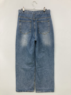 jasmine/ジャスミン/デニムパンツ/パンツ/ブルー/L