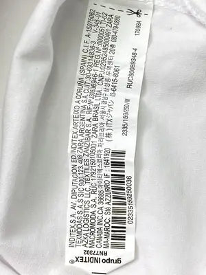 ZARA/ザラ/Tシャツ/カットソー/トップス/ホワイト/M