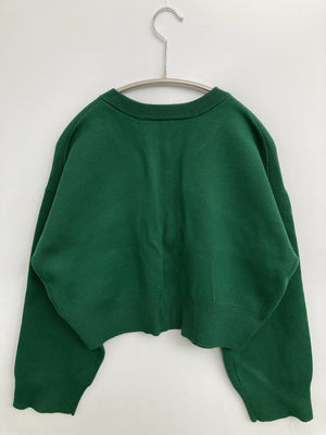 カーディガン/ボレロ/トップス/グリーン/F