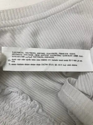 ZARA/ザラ/Tシャツ/カットソー/トップス/ホワイト/USA M