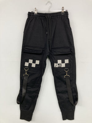 NieR CLOTHING/ニーアクロージング/カーゴパンツ/パンツ/ブラック/F