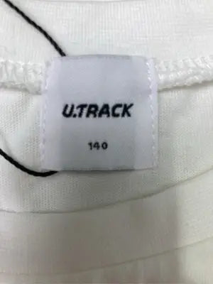 U.TRACK/Tシャツ/カットソー/トップス/ホワイト/140