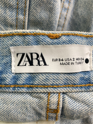 ZARA/ザラ/デニムパンツ/パンツ/ブルー/34