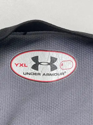 UNDER ARMOUR/アンダーアーマー/Tシャツ/カットソー/トップス/ブラック/YXL