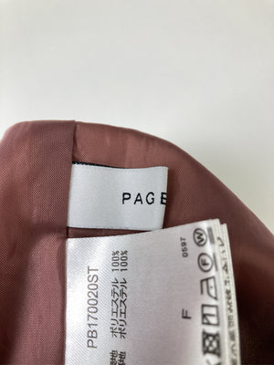 PAGEBOY/ペイジボーイ/つなぎ/オールインワン/オールインワン・サロペット/ピンク/F