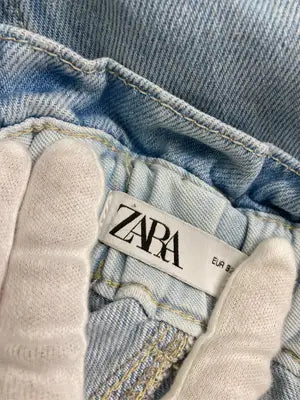 ZARA/ザラ/デニムパンツ/パンツ/スカイブルー/EUR 32/USA 0/MEX 22