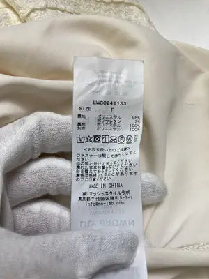 Lily brown/リリーブラウン/ワンピース/ワンピース/ドレス/アイボリー/ONE SIZE