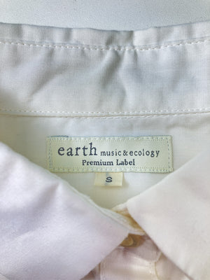 earth music&ecology/アースミュージックアンドエコロジー/シャツ/ブラウス/トップス/ホワイト/S