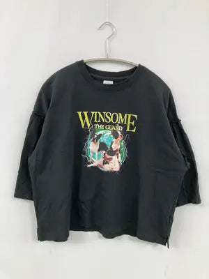niko and .../ニコアンド/Tシャツ/カットソー/トップス/ブラック/M