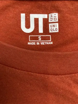 UNIQLO/ユニクロ/Tシャツ/カットソー/トップス/オレンジ/S