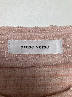 prose verse/カーディガン/ボレロ/トップス/ピンク/M   バスト79～87  身長154～162