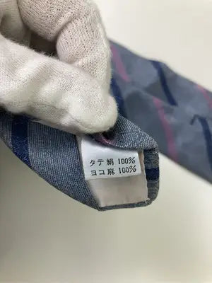 Zoom Tie/ネクタイ/ファッション雑貨/グレー
