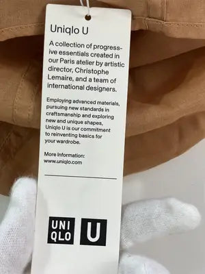 UNIQLO U/ユニクロユー/シャツ/ブラウス/トップス/ブラウン/S