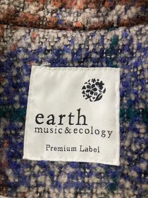 earth music&ecology/アースミュージックアンドエコロジー/チェスターコート/ジャケット/アウター/ネイビー/F