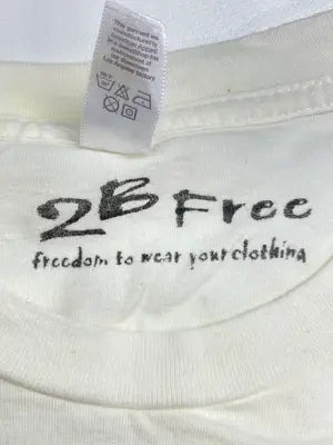 2BFree/Tシャツ/カットソー/トップス/ホワイト/M