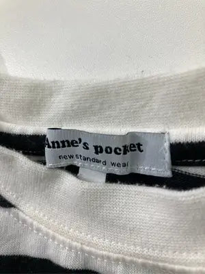 Anne's pocket/Tシャツ/カットソー/トップス/ホワイト/M