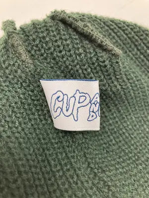 CUP AND CONE/ニットキャップ/ビーニー/帽子/グリーン