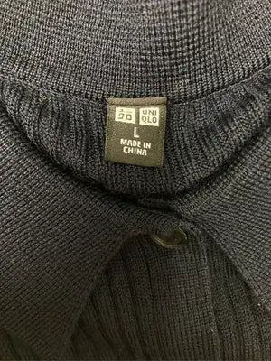 UNIQLO/ユニクロ/カーディガン/ボレロ/トップス/ネイビー/L