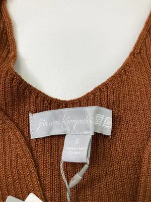 UNIQLO/ユニクロ/ニット/セーター/トップス/ブラウン/S