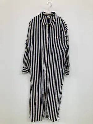 r.p.s/アールピーエス/シャツワンピース/ワンピース/ドレス/ネイビー/M